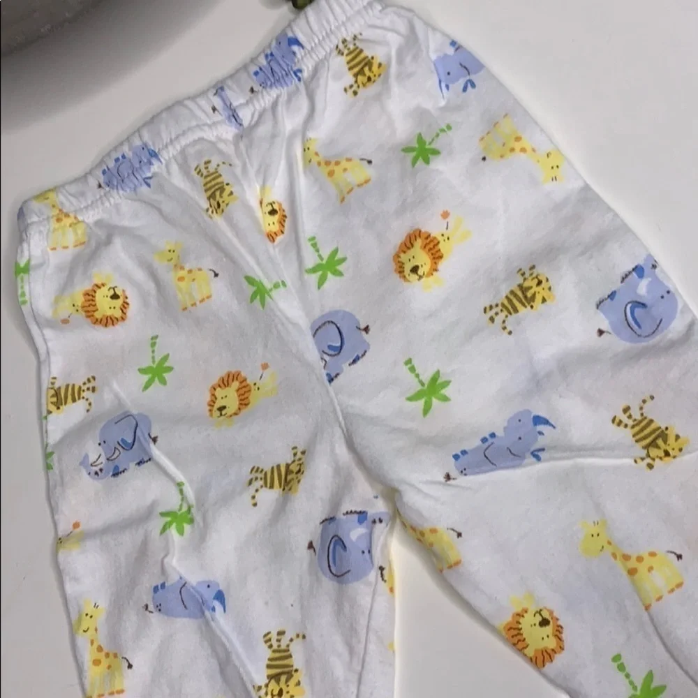 Carter’s Infant Pant Noah’s Arc Animal Print 6 month unisex baby clothes